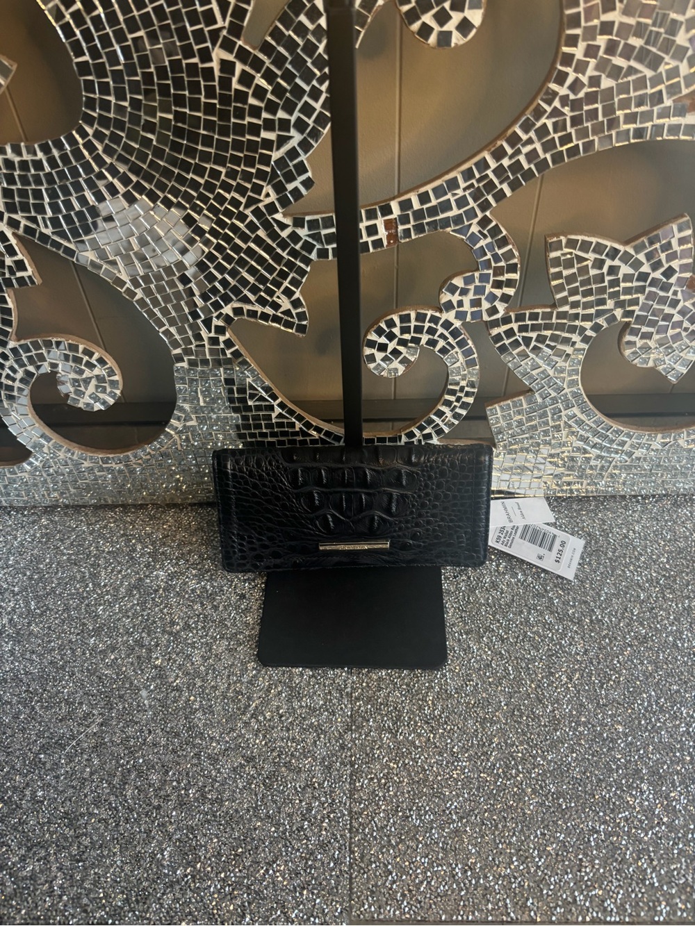 💕Brahmin Ady Black Alden Road Leather Wallet